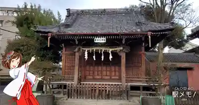 原稲荷神社の本殿・本堂