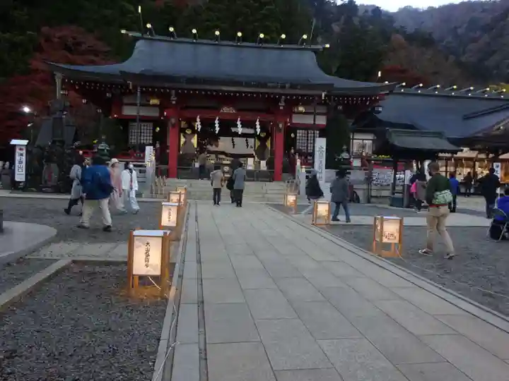 大山阿夫利神社の本殿・本堂