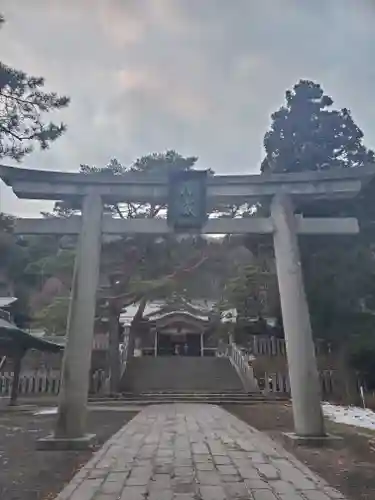 函館八幡宮の鳥居