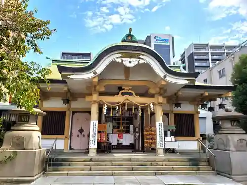 綱敷天神社の本殿