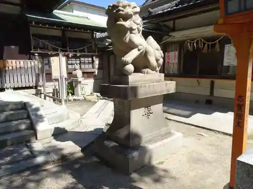 八王子神社の狛犬