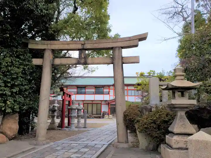 道意神社の鳥居