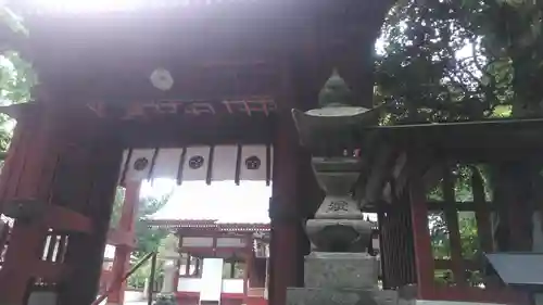 妻垣神社の山門