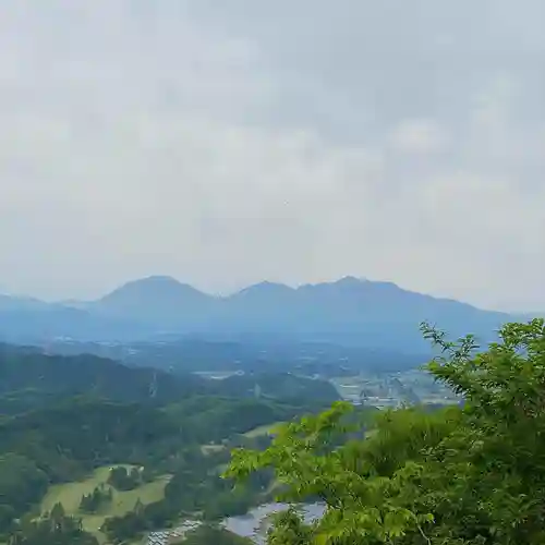 羽黒山神社の景色