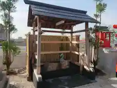 中島黒體龍王大神社の手水