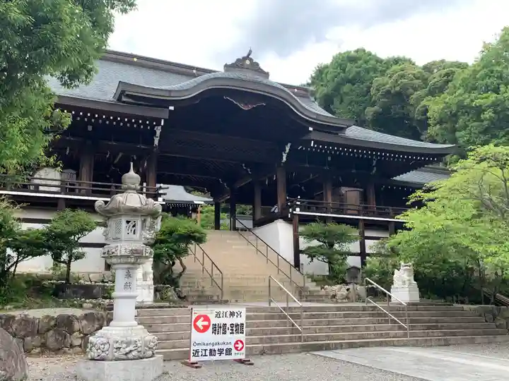 近江神宮の本殿・本堂