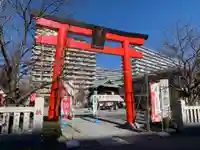 亀戸浅間神社の鳥居
