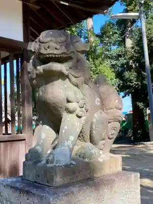 荒見神社の狛犬