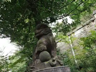 西向天神社の狛犬