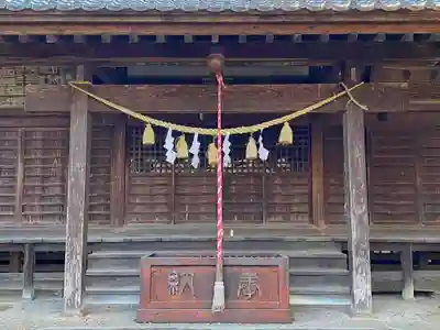 楡山神社の本殿・本堂