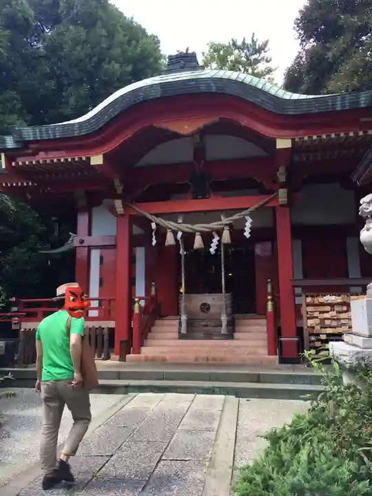 自由が丘熊野神社の本殿・本堂