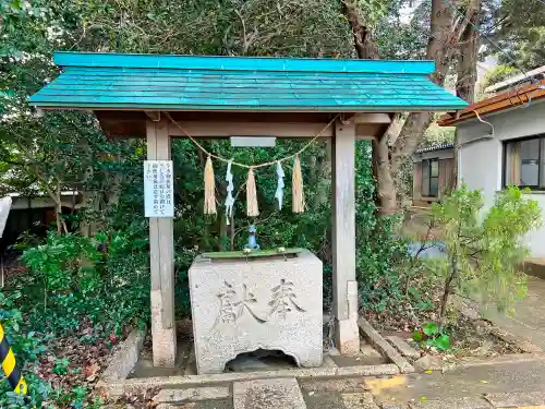 豊功神社の手水舎