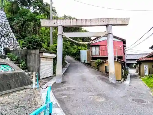 伊久智神社の鳥居