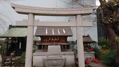 成子天神社の鳥居