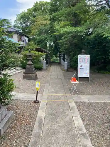 柴崎神社の景色