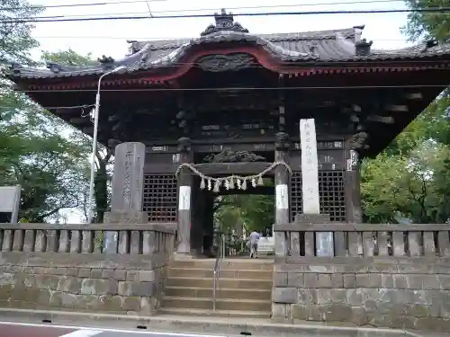 千葉寺の山門