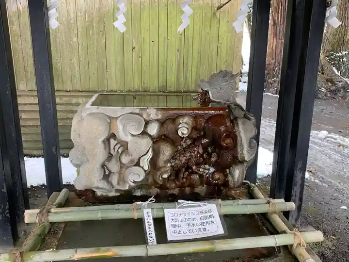 鹿嶋神社の手水舎