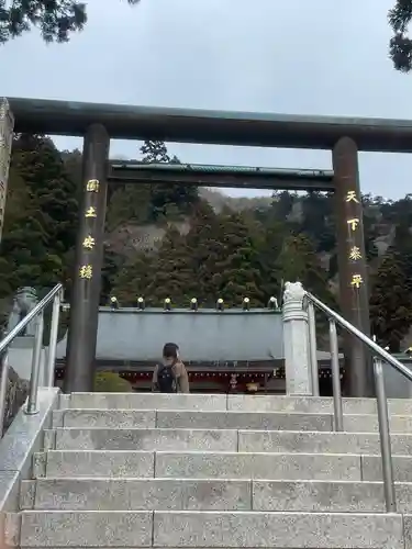 大山阿夫利神社の鳥居