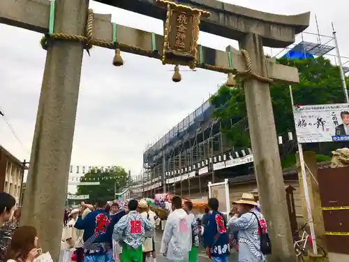 杭全神社の鳥居