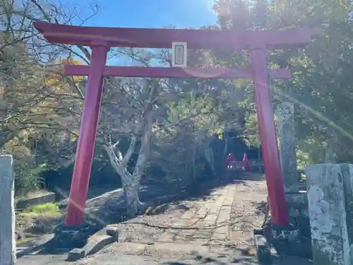 磐女神社の鳥居