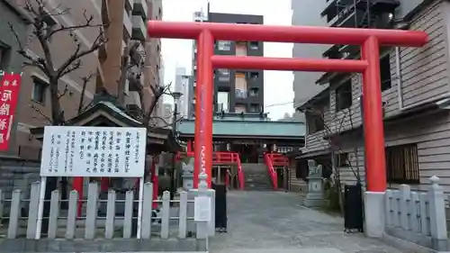 御霊神社堀江行宮の鳥居