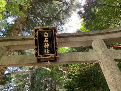 白石神社の鳥居