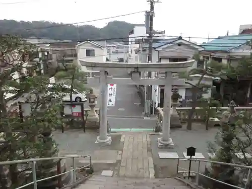 叶神社 (西叶神社)の鳥居