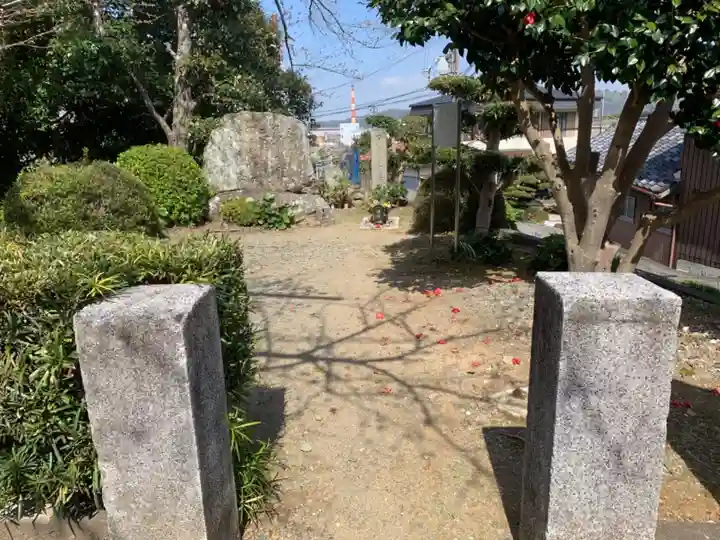 藤白神社の周辺