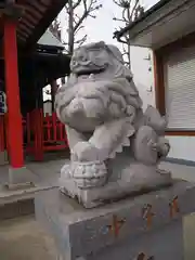 葛飾氷川神社の狛犬