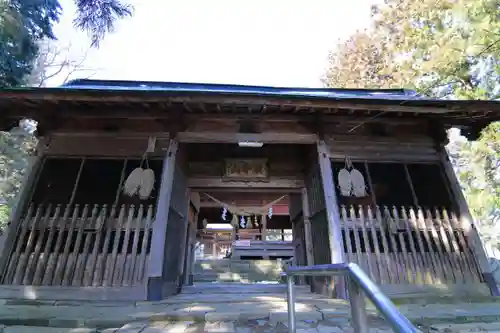 田村神社の山門・神門