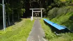 静神社の鳥居