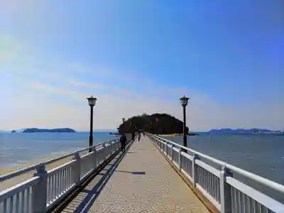 八百富神社の周辺