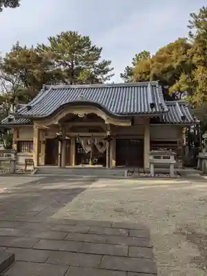 漆部神社の本殿・本堂