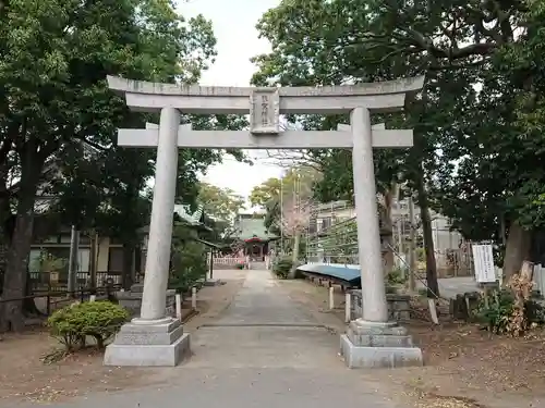 熊野神社の鳥居