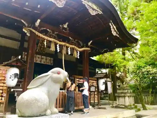 岡崎神社の狛犬