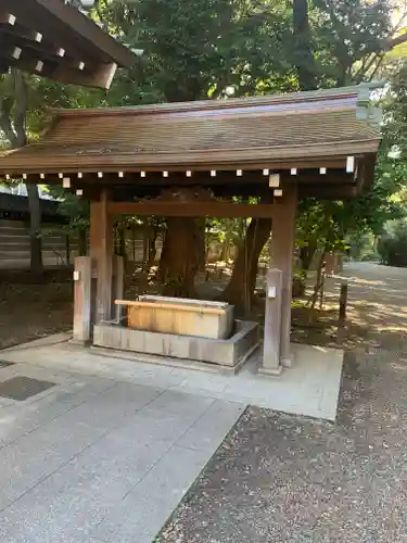 靖國神社の手水舎