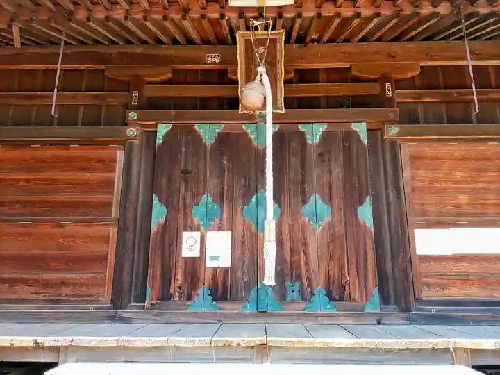 鹿島神社の本殿・本堂
