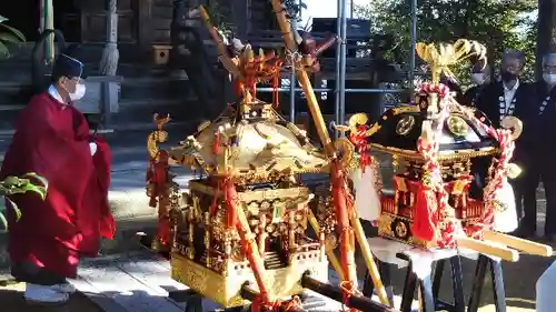 飯部磐座神社のお祭り