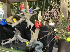 東海市熊野神社の手水