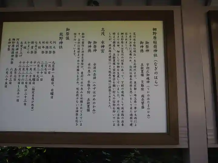 志茂熊野神社の歴史