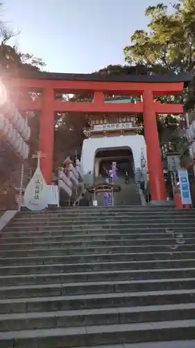 江島神社の鳥居