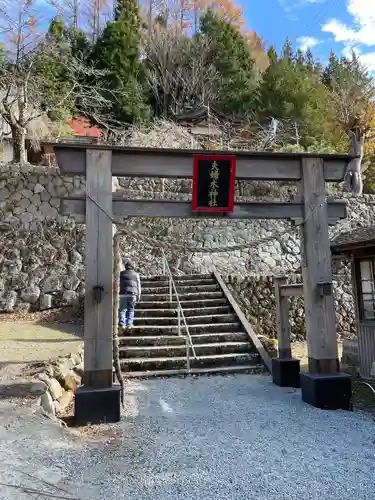 夫婦木神社の鳥居