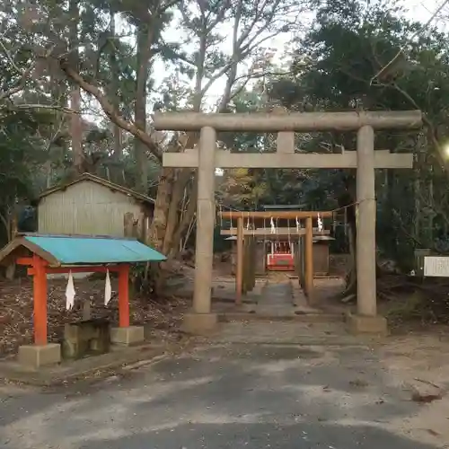 八龍神社の鳥居