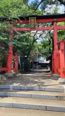 西堀氷川神社の鳥居