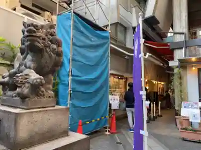 烏森神社の狛犬
