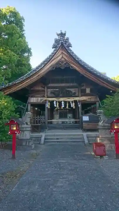 白山神社(木曽川町黒田)の本殿・本堂
