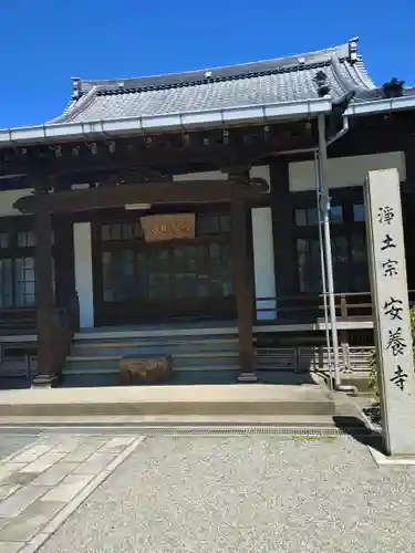 安養寺の本殿・本堂
