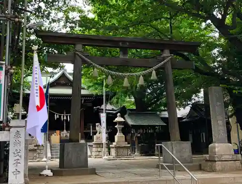 宇迦八幡宮の鳥居