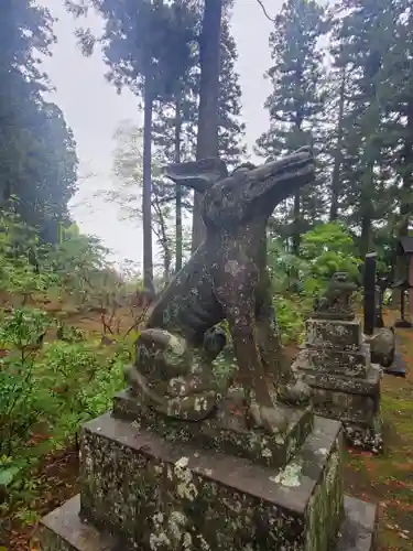 大田原神社の狛犬