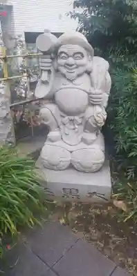 成子天神社の像